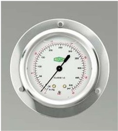 REFCO Manometreler M-245-DS-14 Yağ Bassınç Manometresi