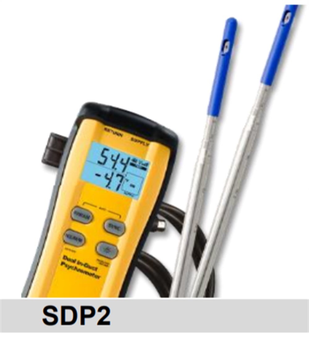 FIELDPIECE Çiftli ve Eşzamanlı Sıcaklık Ölçüm Cihazı SDP2
