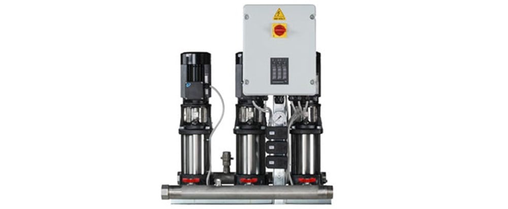 GRUNDFOS Dik Milli Üç Pompalı Hidrofor Seti Hydro Multi - S 3 CMV 3-5 M 98095142