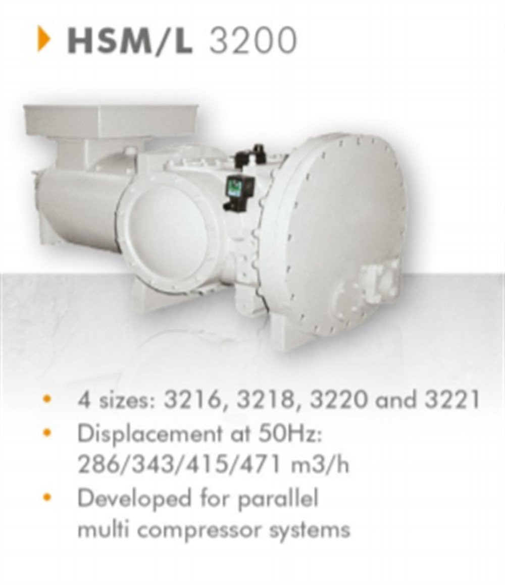 J&E HALL Yarı Hermetik Tek Vidalı Kompresör HSM 3216 3 E 82kW