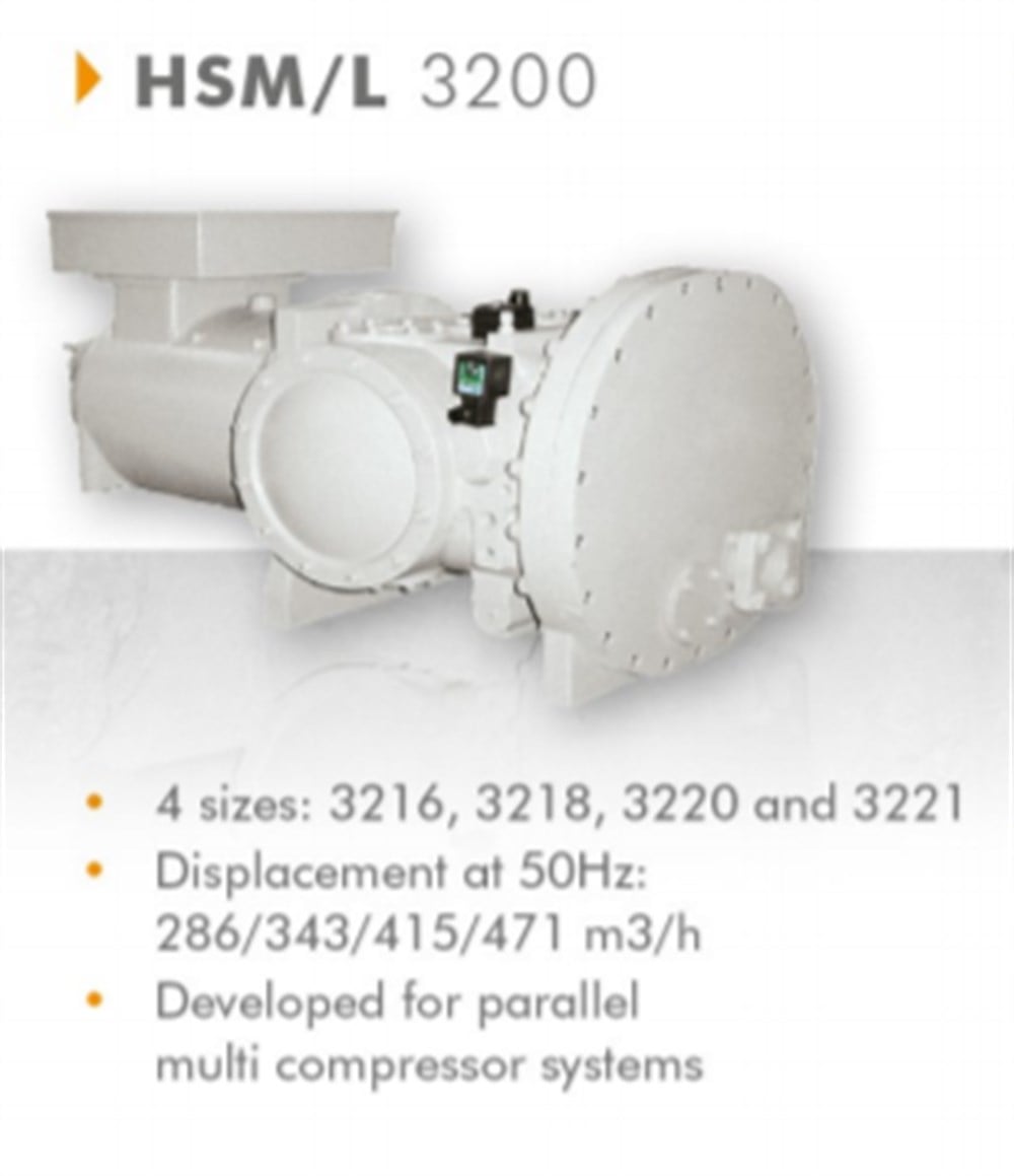 J&E HALL Yarı Hermetik Tek Vidalı Kompresör HSM 3220 3 E 82kW