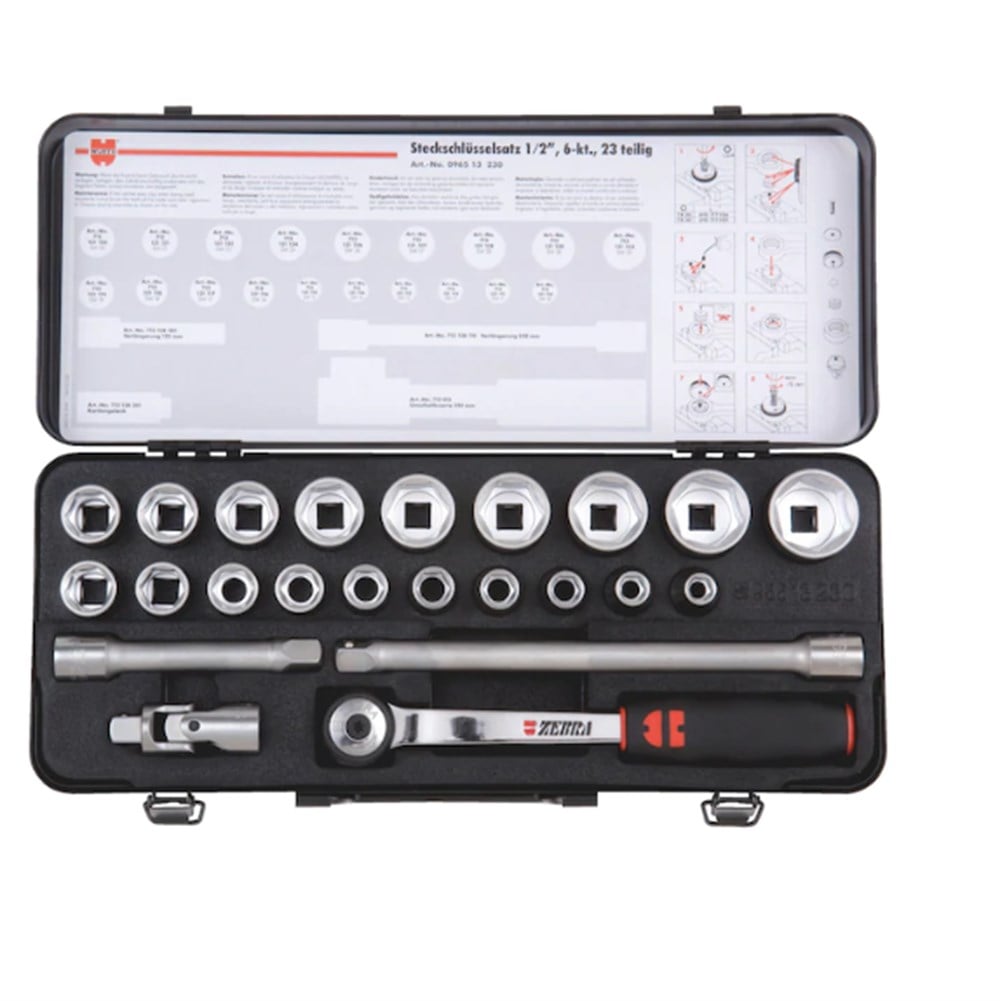 Würth 1/2 İNÇ LOKMA ANAHTAR SETİ 096513 230