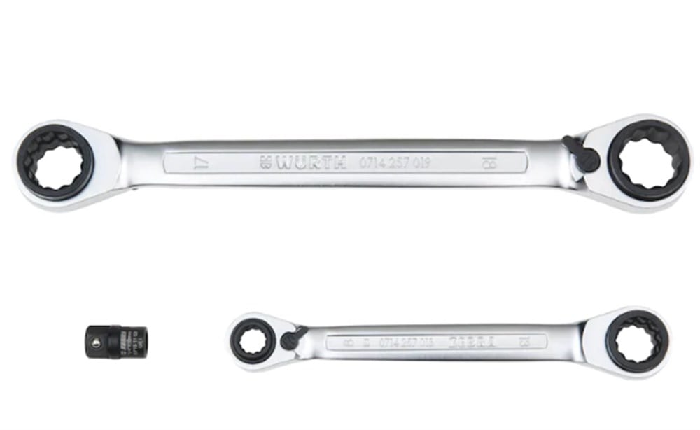 Würth Çift Halkalı Yıldız Cırcır Anahtar Seti 071425730