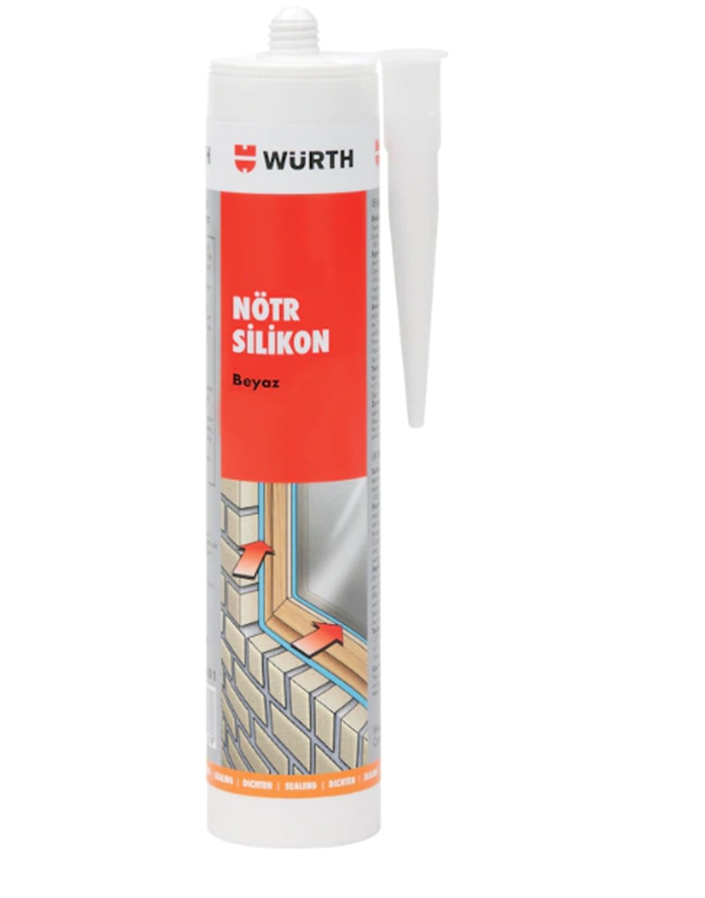 Würth NÖTR SİLİKON 0892510009