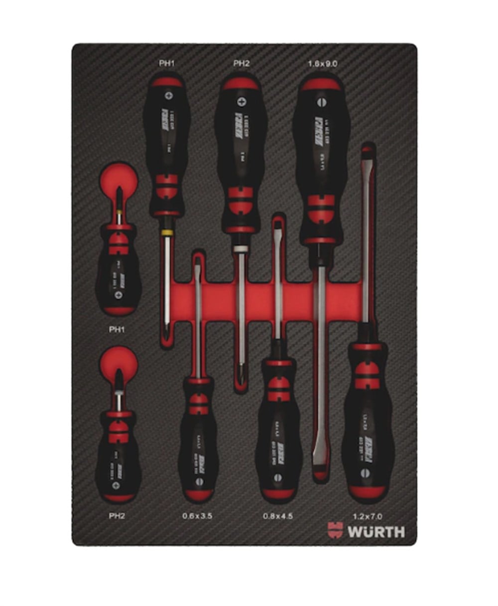 Würth TORNAVİDA SETİ 4.4.1 8 PARÇA  0965905501