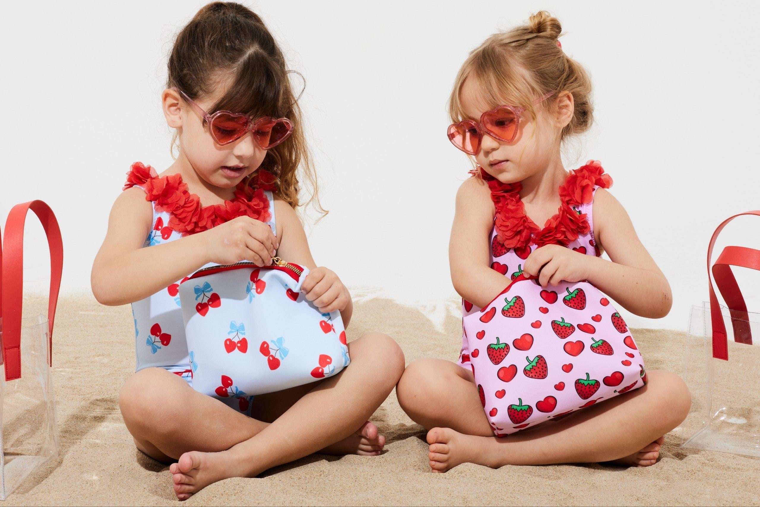 BEACHWEAR ÇİLEK MAYO 