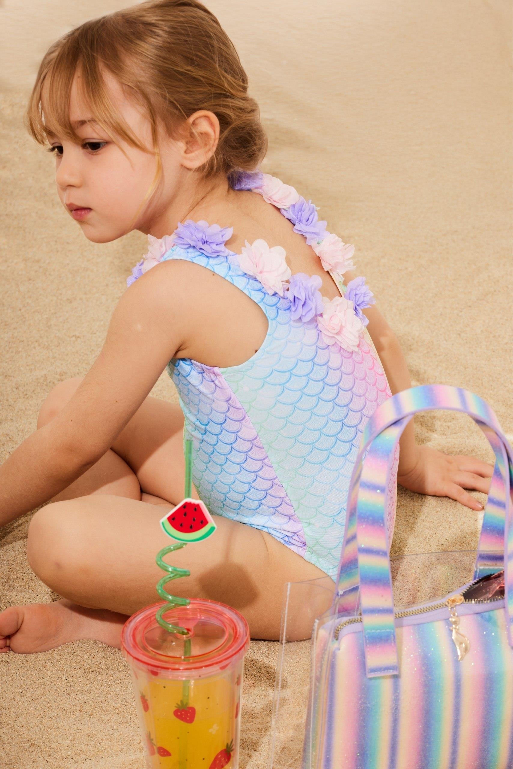 BEACHWEAR MERMAID MAYO LİLA