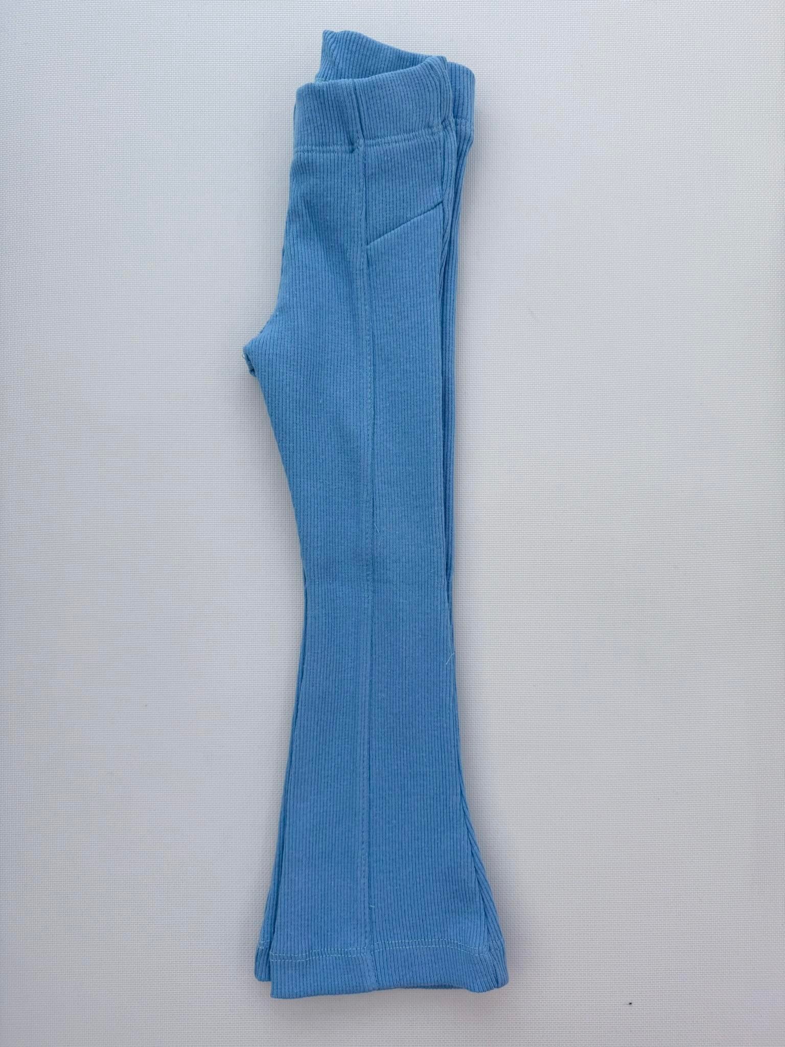 FİTİLLİ İSPANYOL TAYT (MAVİ)