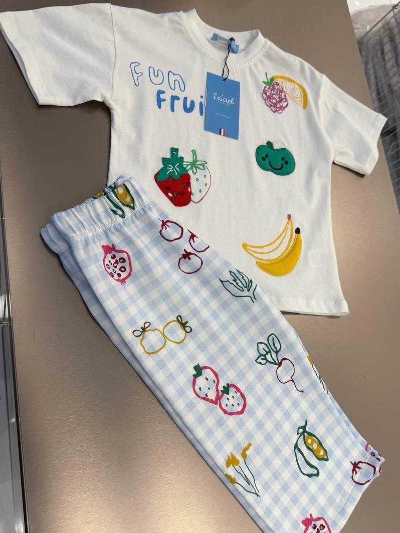 FUN FRUİTS WHITE LEG TAKIM
