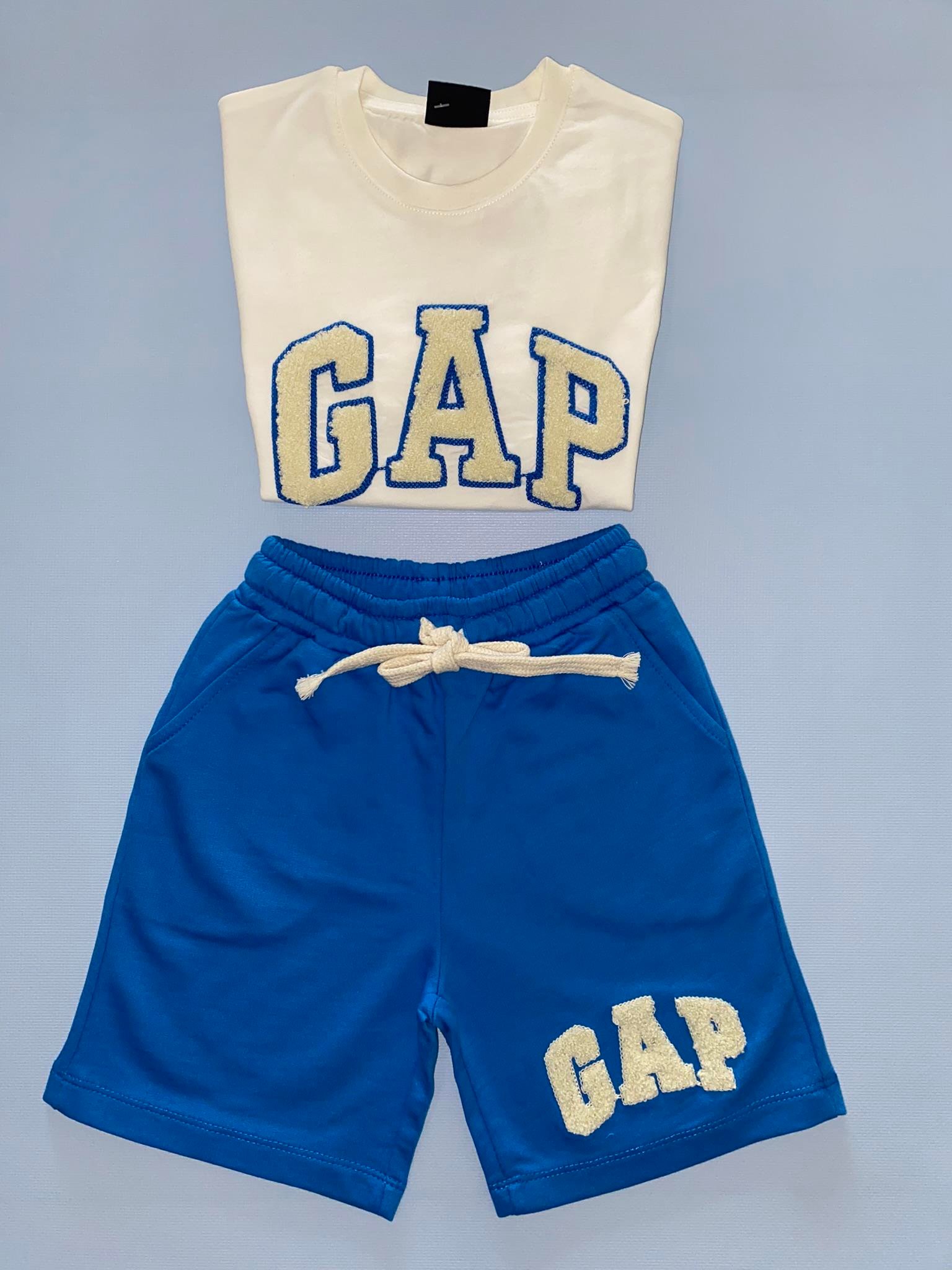 Gap Şortlu Takım (Mavi)