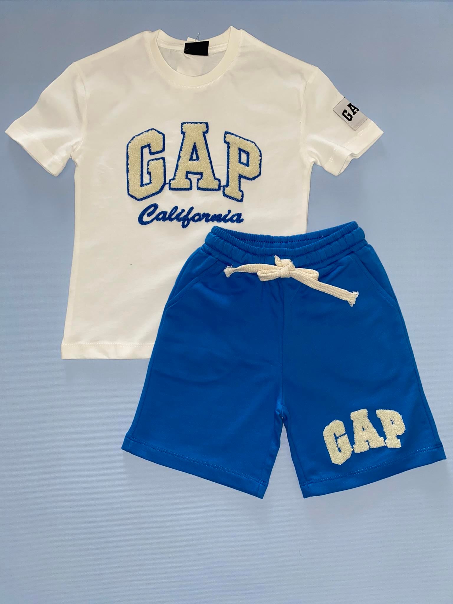 Gap Şortlu Takım (Mavi)