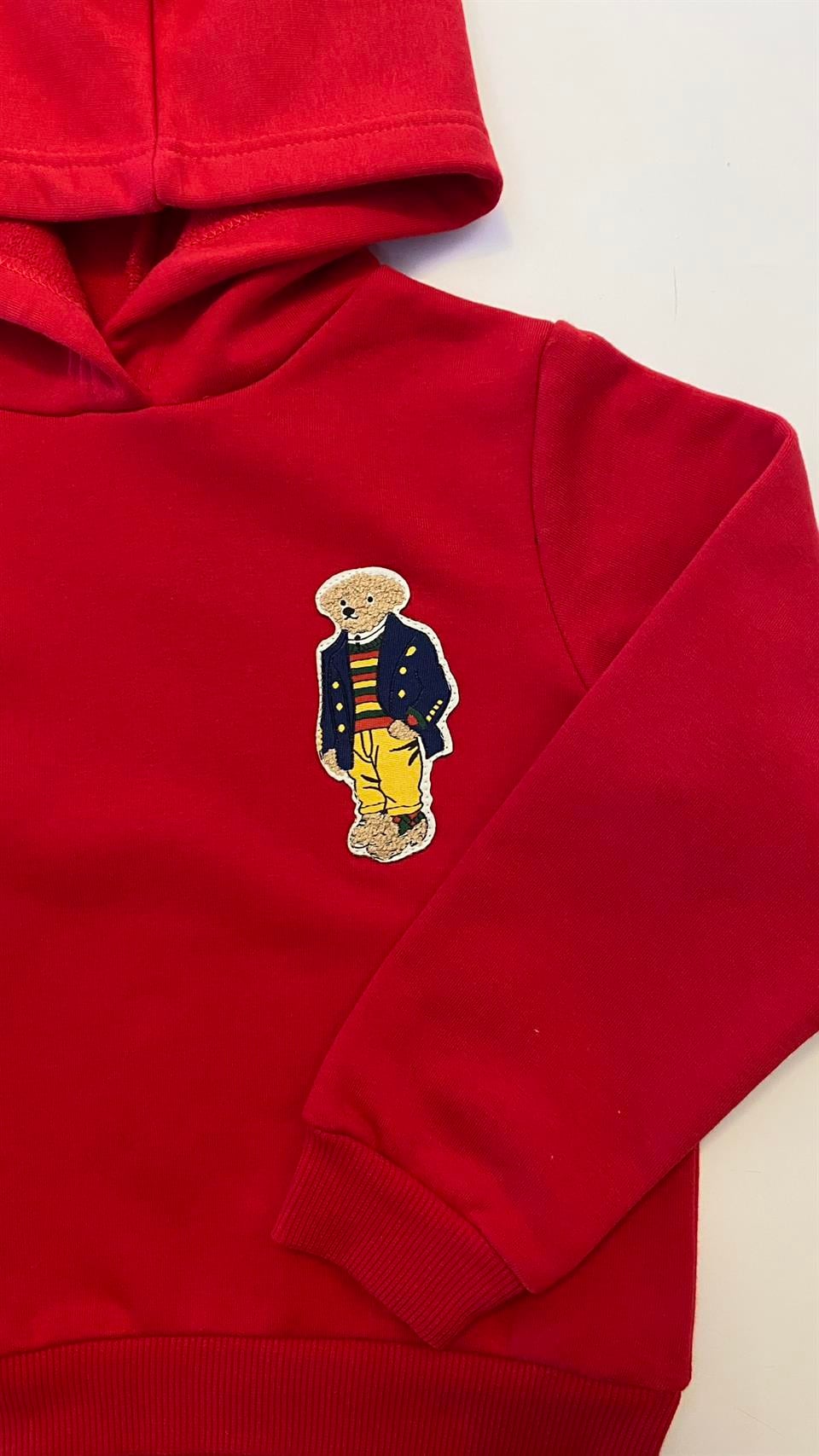 Kırmızı Teddy Sweat