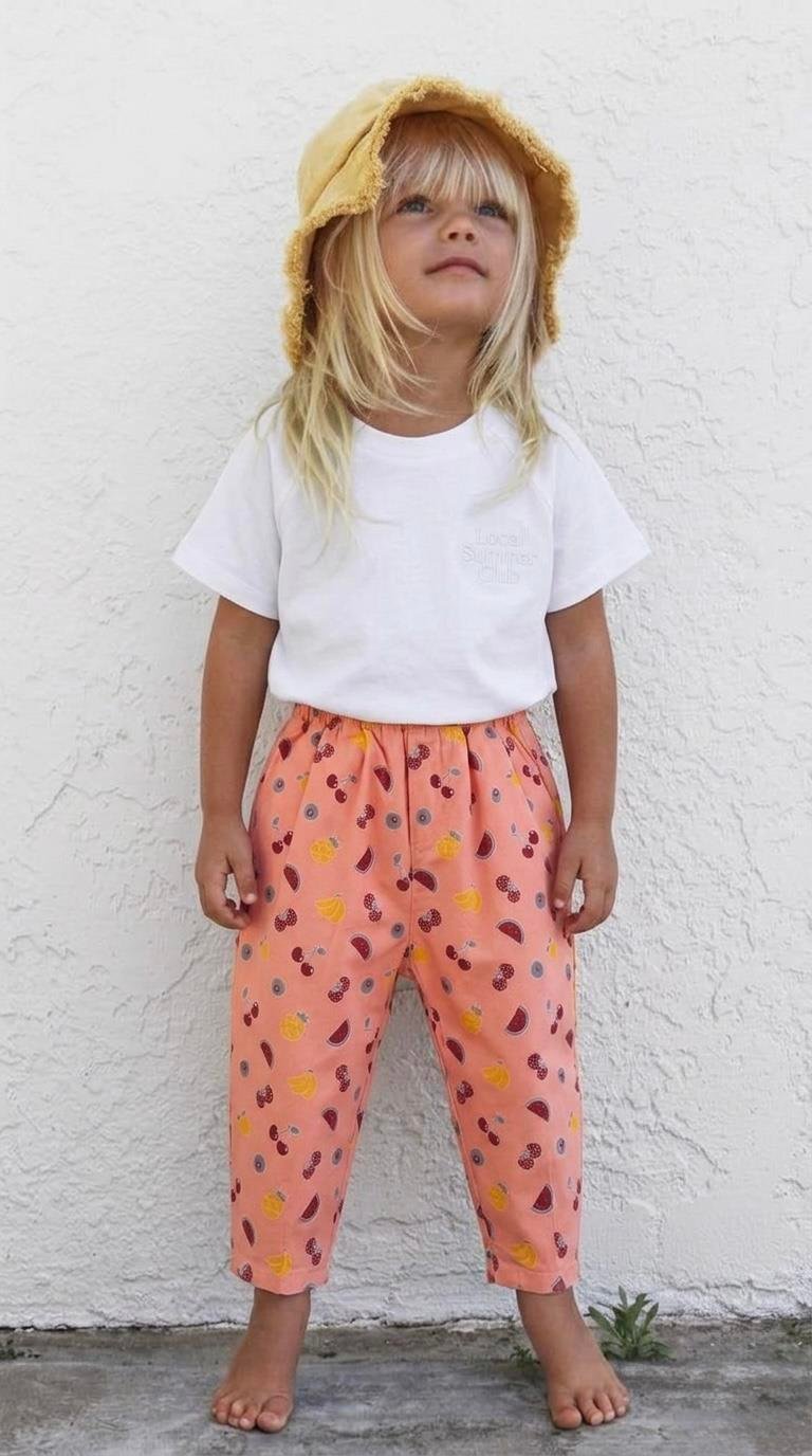 LA'CIEL FRUITS BALLOON JEAN