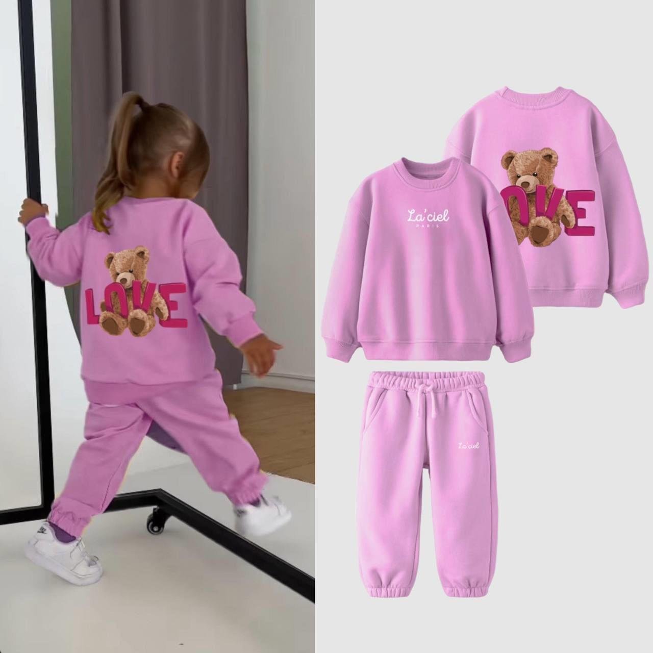 LA'CİEL LOVE TEDDY EŞOFMAN TAKIM