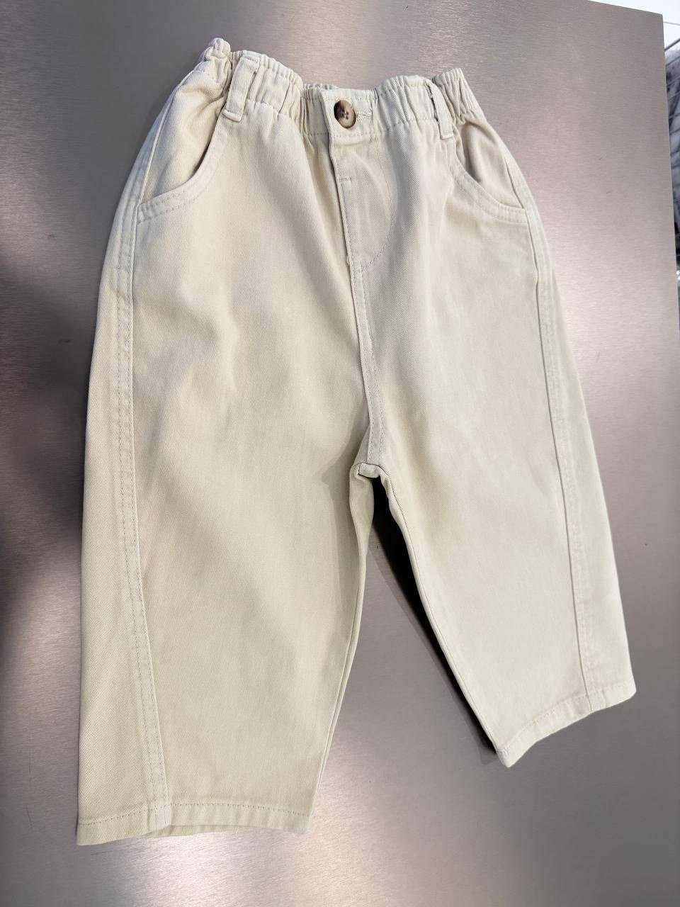 LA'CIEL PARİS BEJ BAGGY JEAN