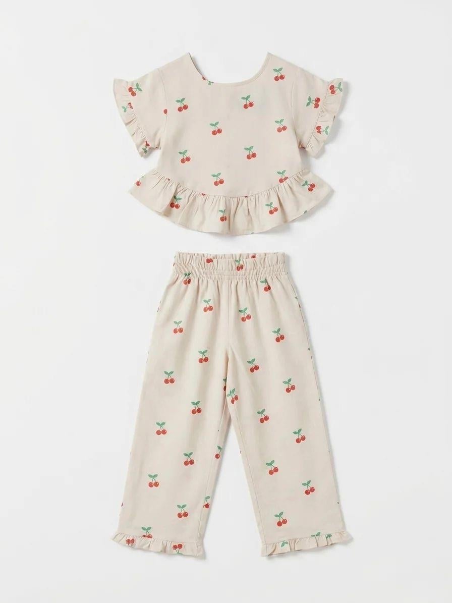 LA'CIEL PARİS CHERRY POPLİN TAKIM