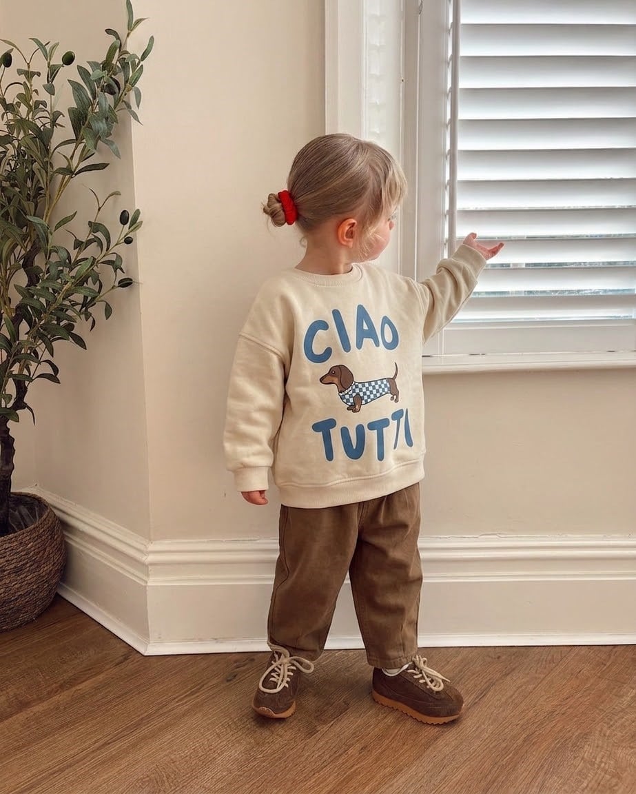 LA'CIEL PARİS CIAO TUTTI SWEATSHIRT BALLOON JEAN TAKIM