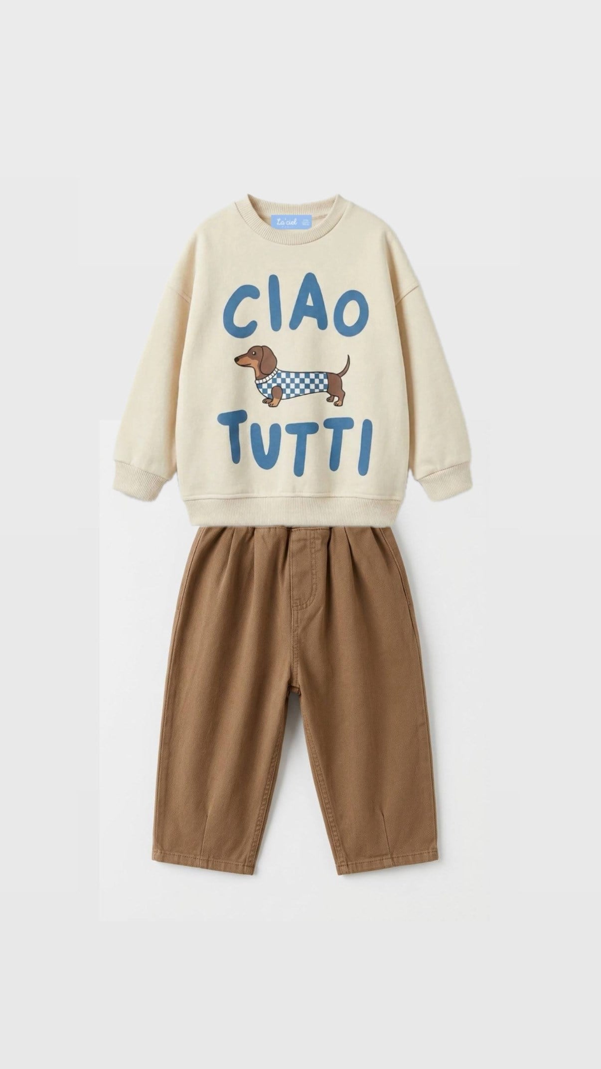 LA'CIEL PARİS CIAO TUTTI SWEATSHIRT BALLOON JEAN TAKIM
