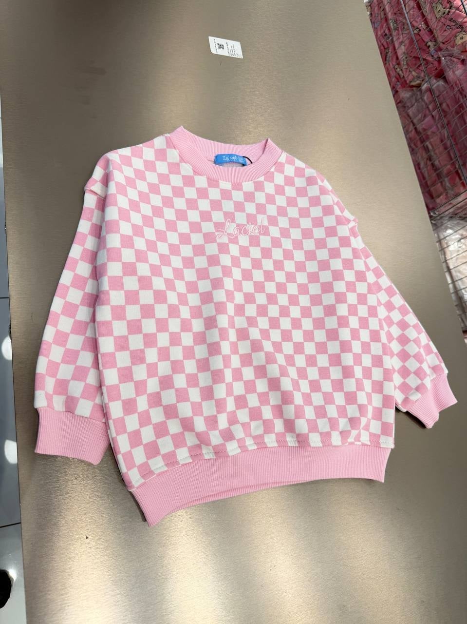 LA'CIEL PARİS DAMALI SWEATSHIRT
