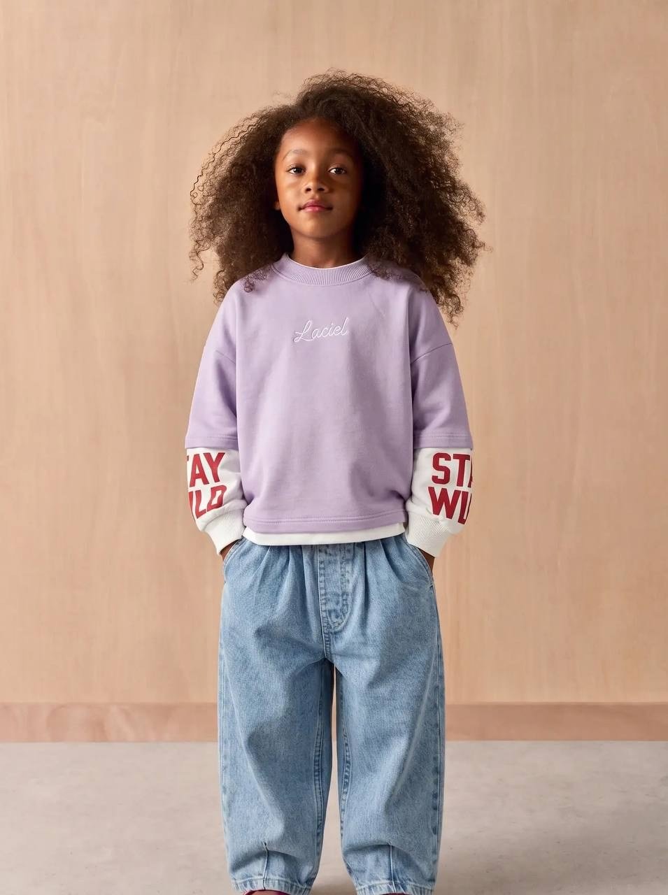 LA'CIEL PARİS ROAR ÇİFT KOL SWEATSHIRT-L