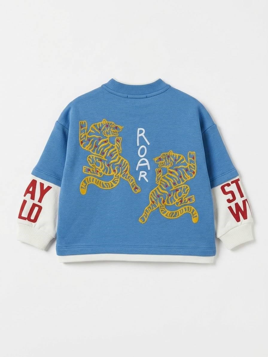 LA'CIEL PARİS ROAR ÇİFT KOL SWEATSHIRT