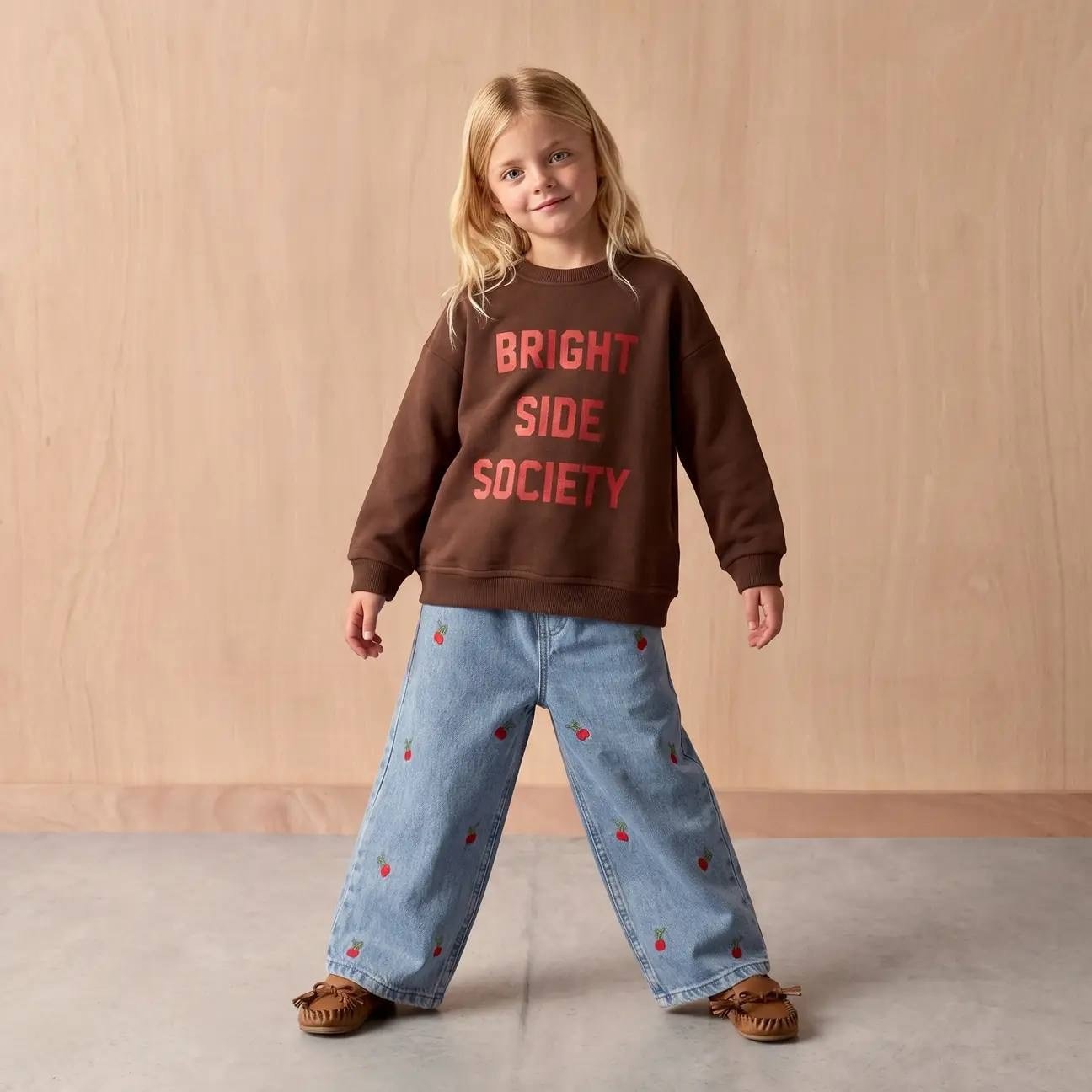 LA'CIEL PARİS SLOGANLI SWEATSHIRT