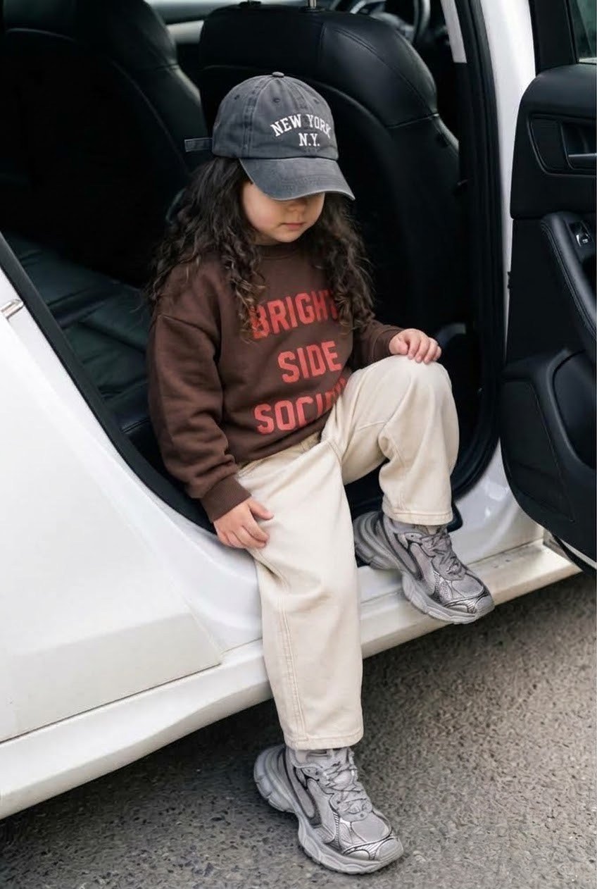 LA'CIEL PARİS SLOGANLI SWEATSHIRT