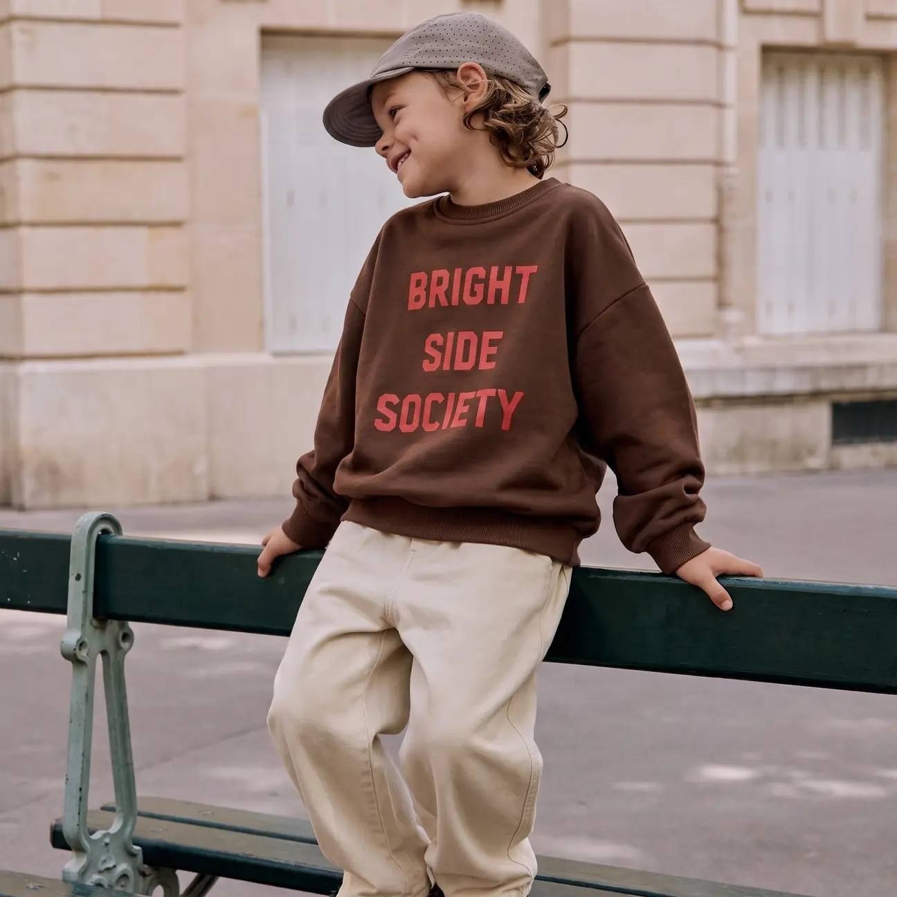 LA'CIEL PARİS SLOGANLI SWEATSHIRT