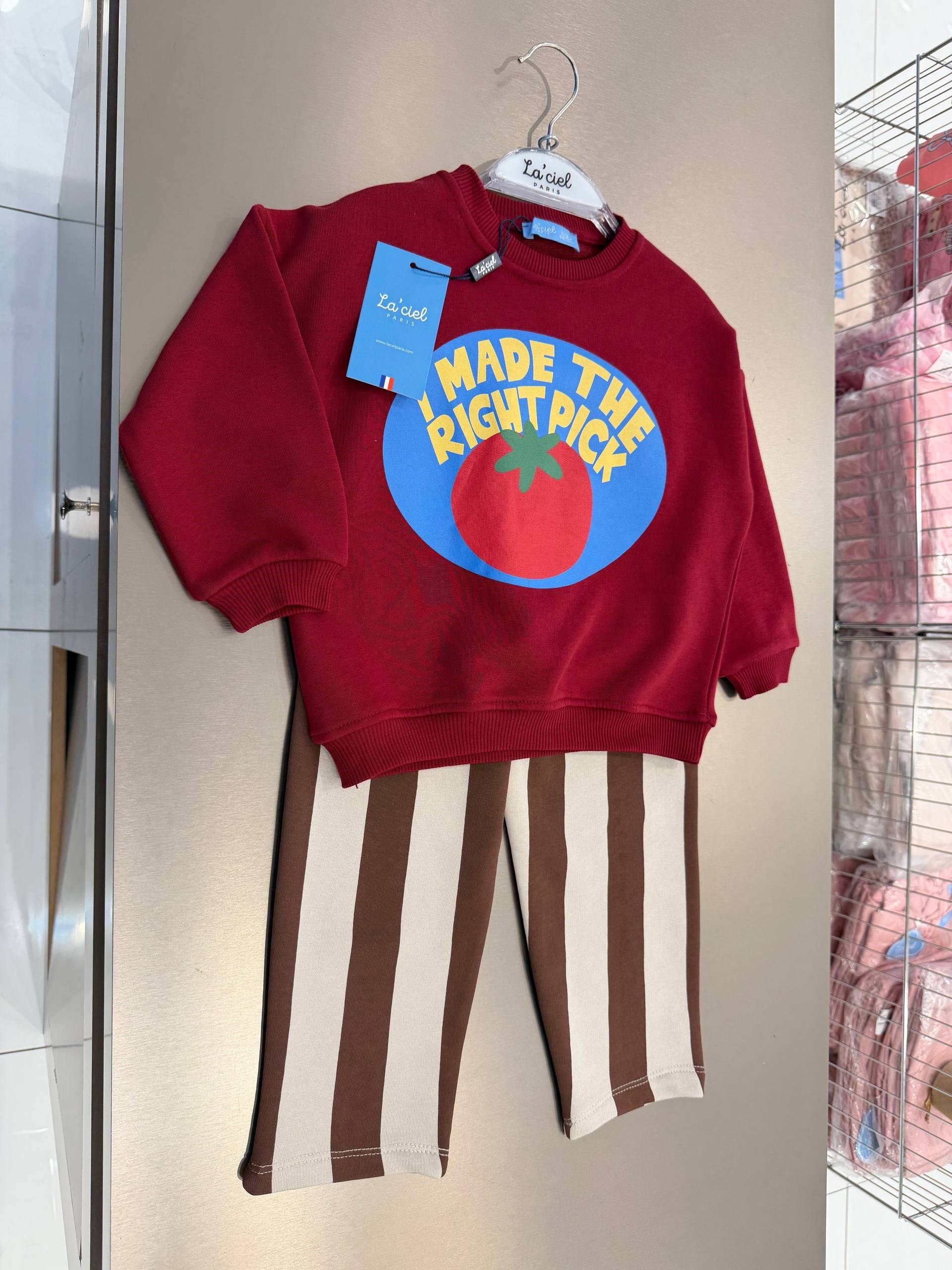 LA'CIEL PARİS TOMATO SWEAT TAKIM