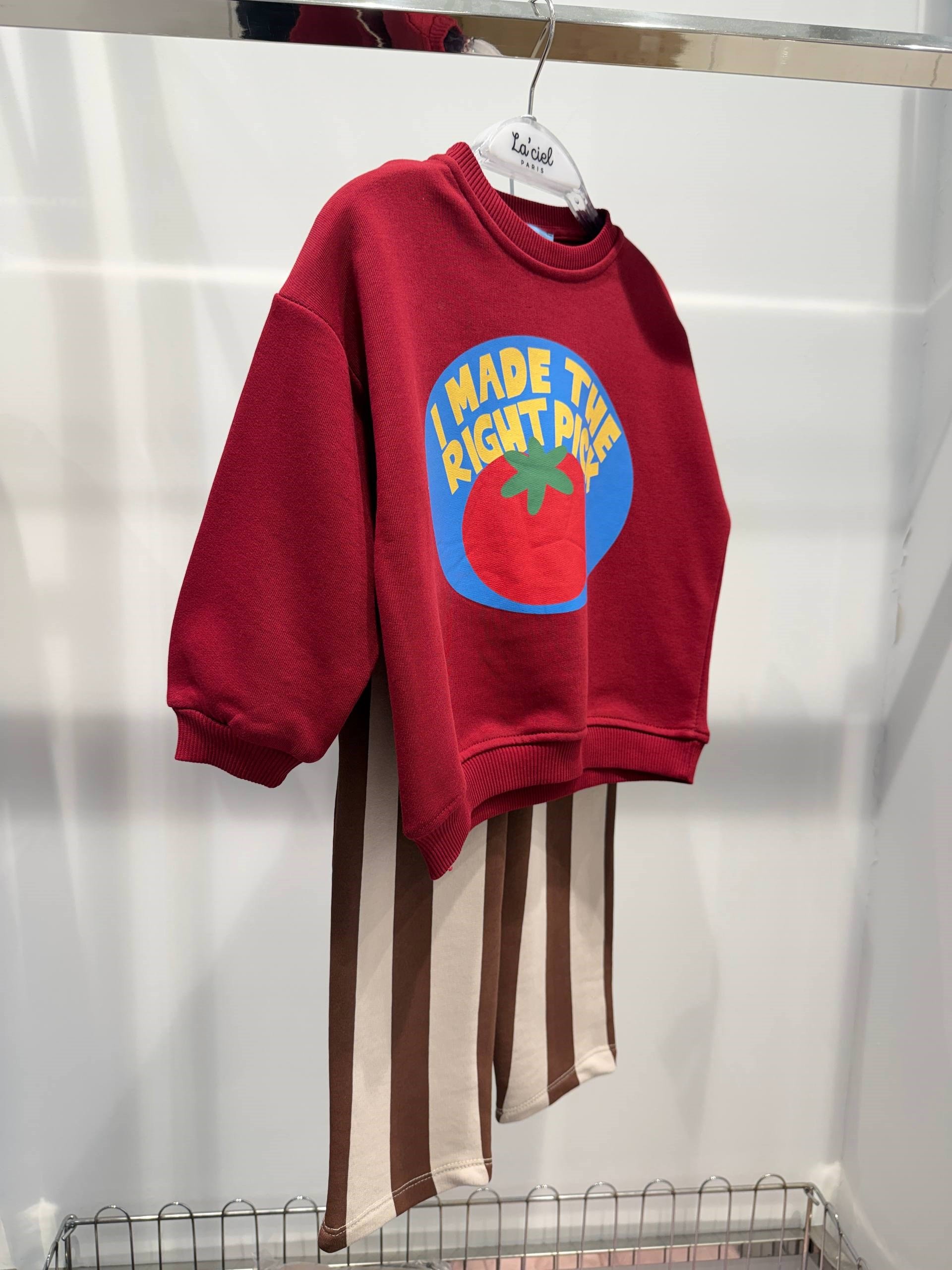 LA'CIEL PARİS TOMATO SWEAT TAKIM