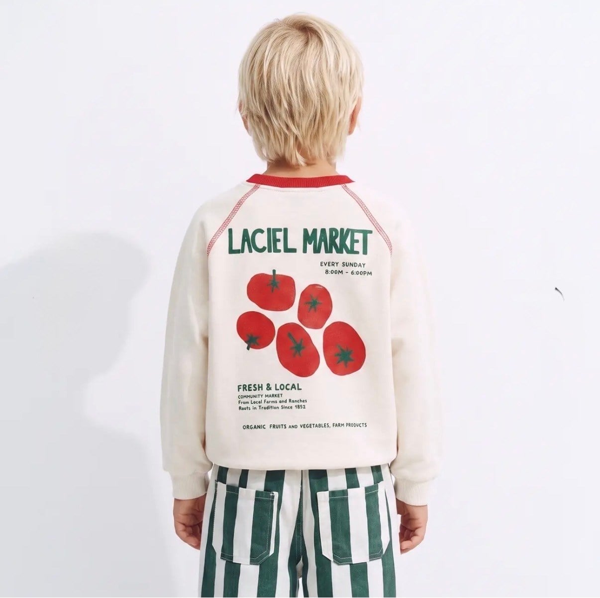 LA'CIEL PARİS TOMATO SWEATSHIRT JEAN TAKIM