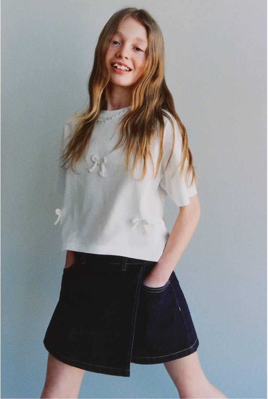 LACİVERT DENİM ŞORT ETEK