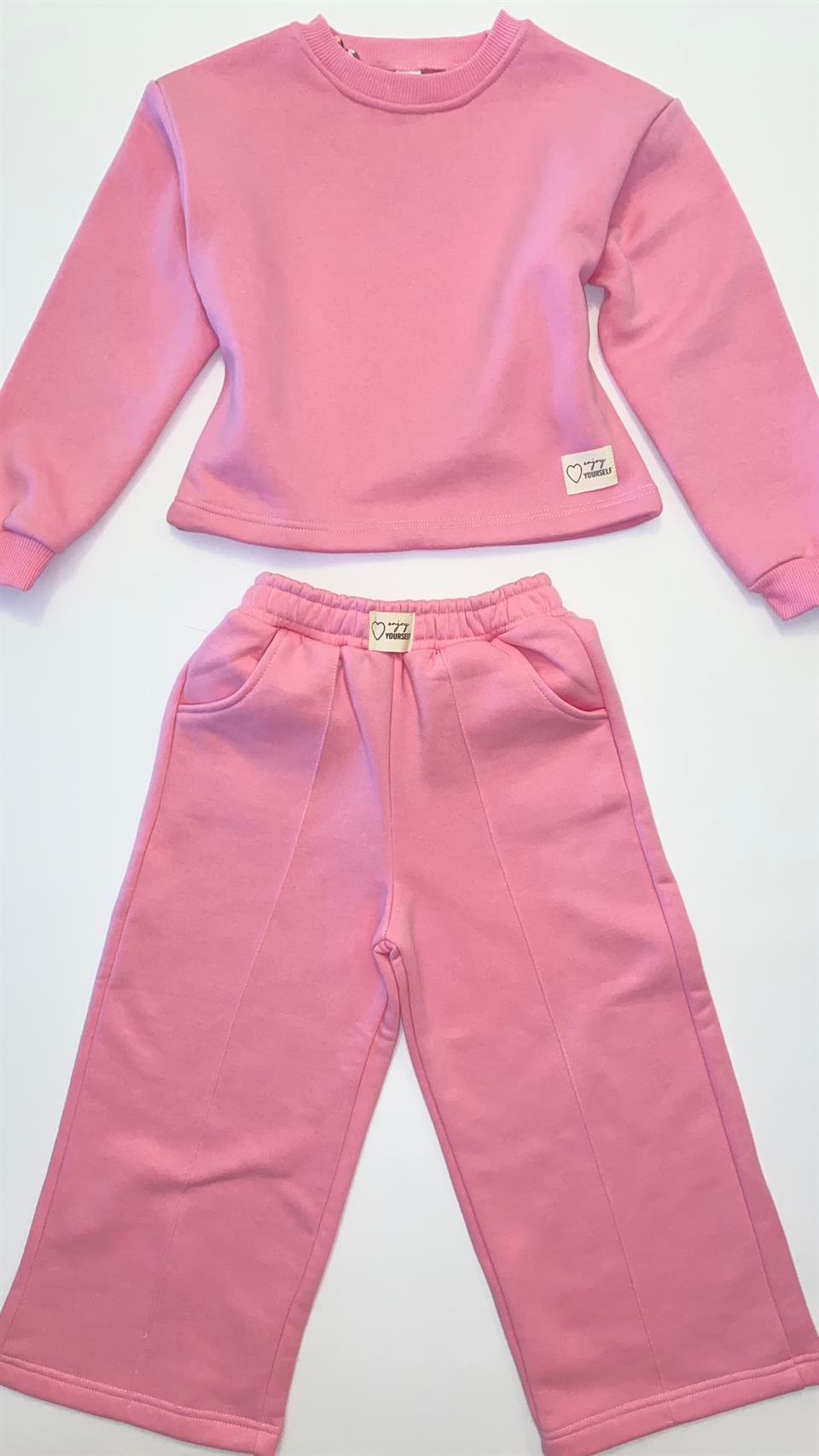 Pembe Eşofman Takım