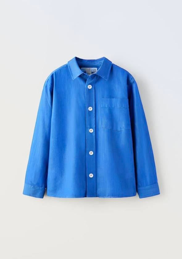 Saks Keten Gömlek