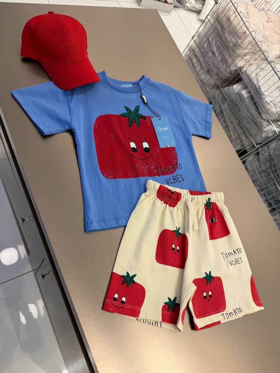 TOMATO VİBES ŞORTLU TAKIM