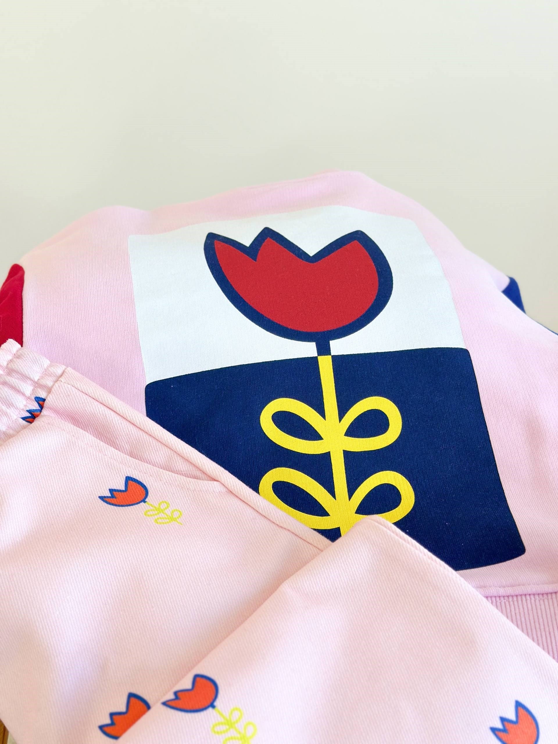 UNICORN' PINK&RED FLOWERS TAKIM