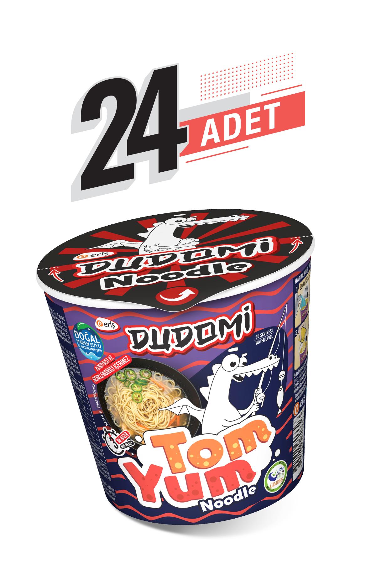 Dudomi 24'lü Tom Yum Noodle Bardak 24x60 Gr