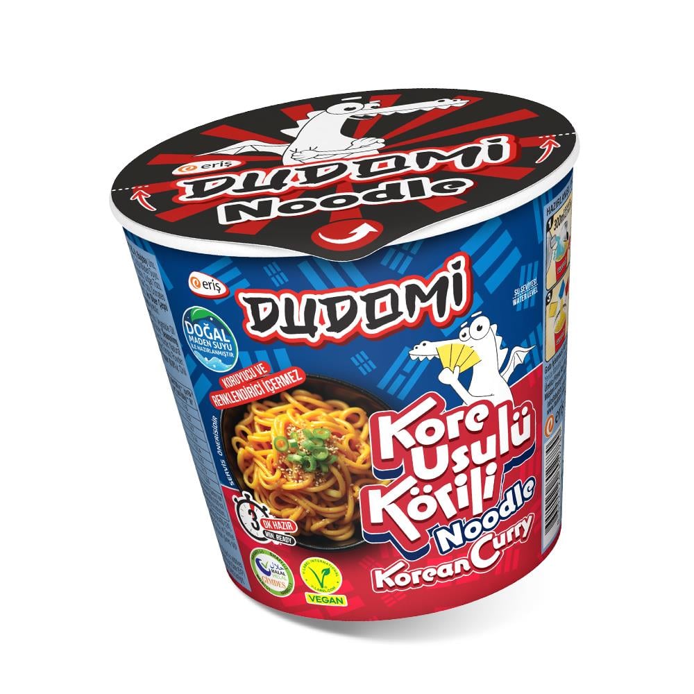 Dudomi Kore Usulü Körili Noodle Bardak 60 Gr.