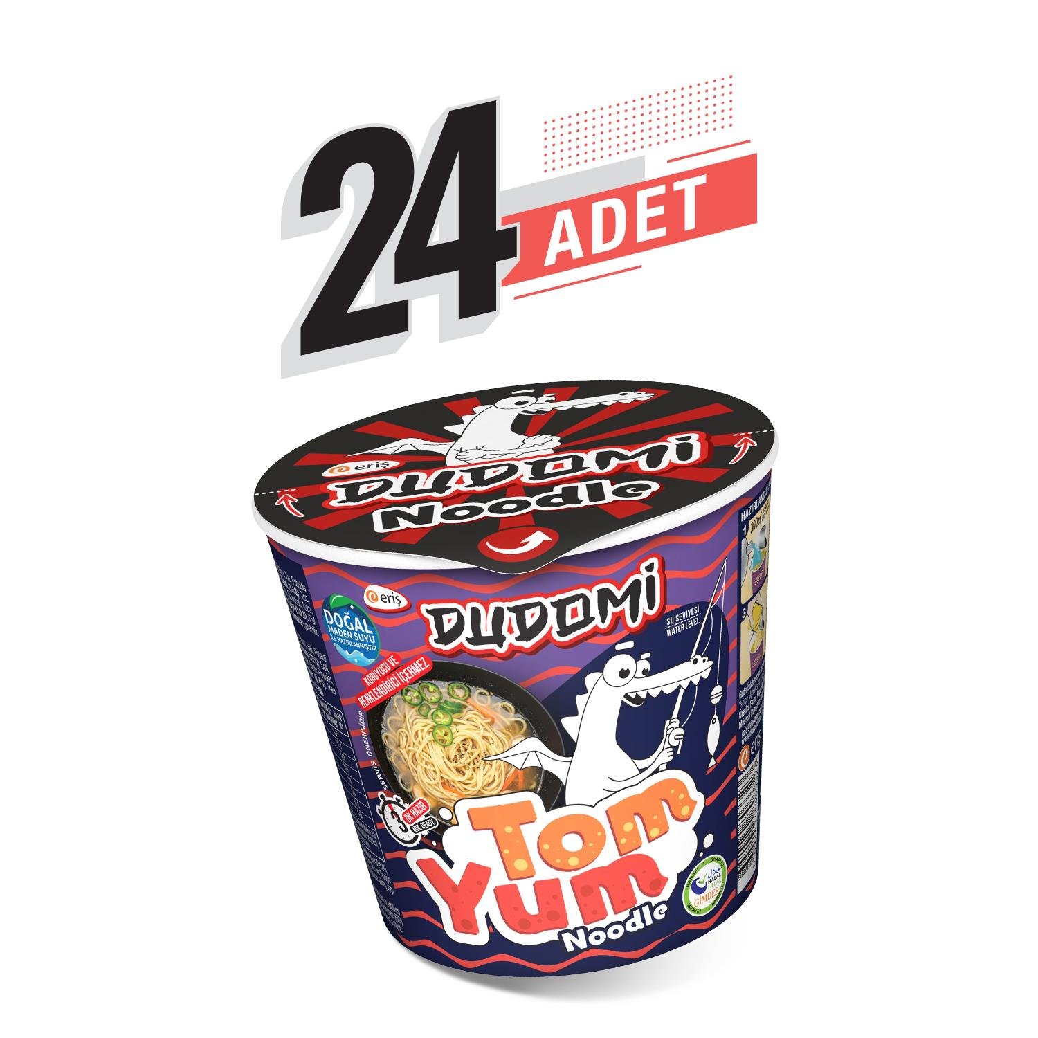 Dudomi Tom Yum Noodle Bardak 60 Gr.