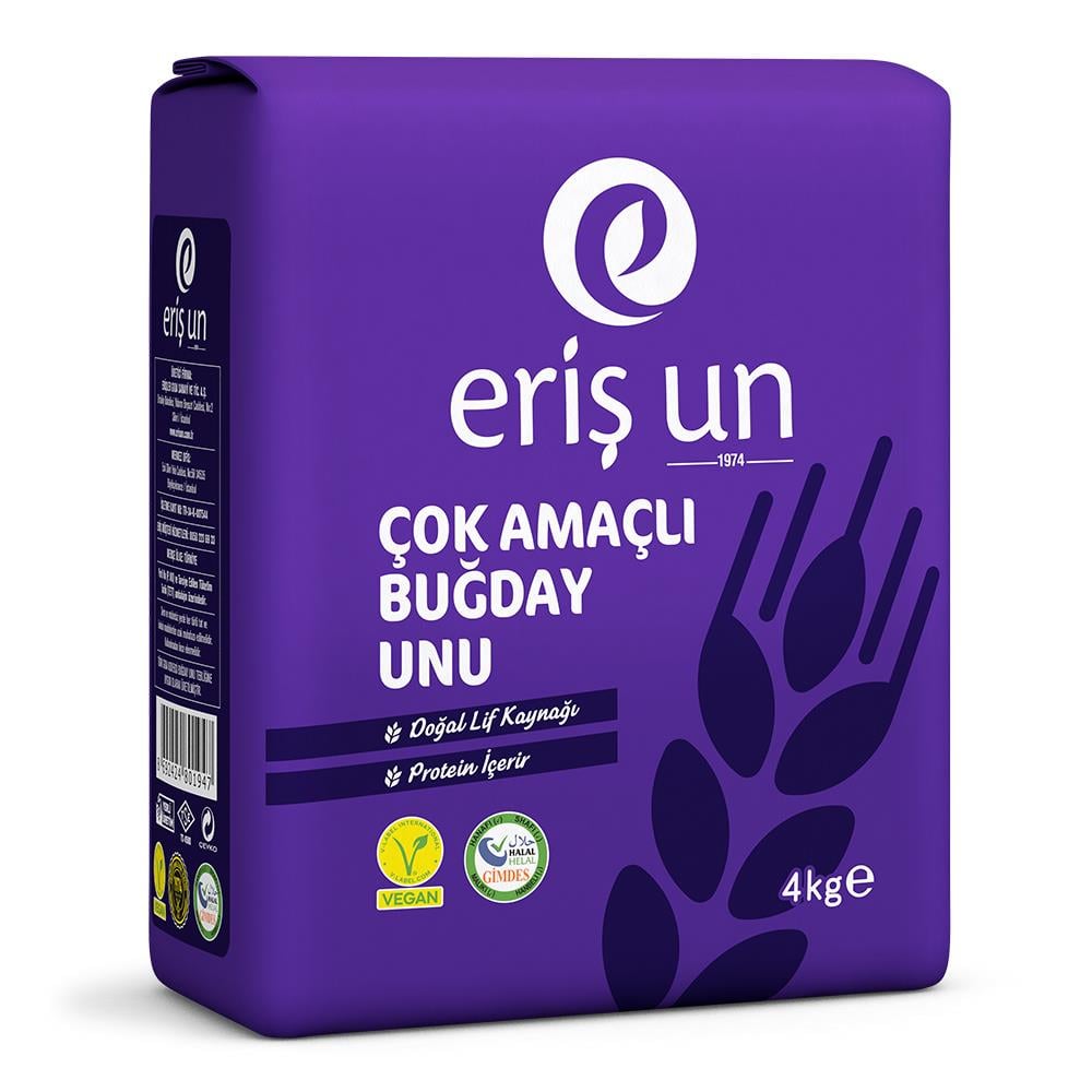 Eriş Un Çok Amaçlı Buğday Unu 4 Kg