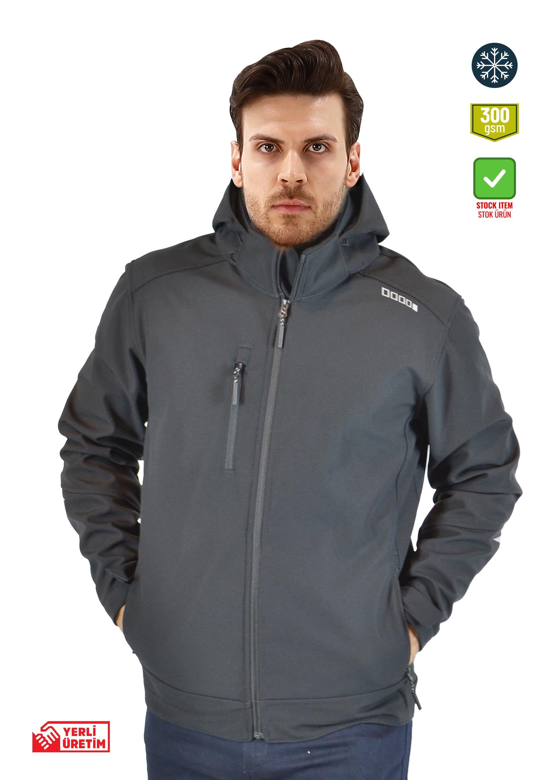 Felix Softshell Mont Siyah, , Softshell Outdoor Ürünler