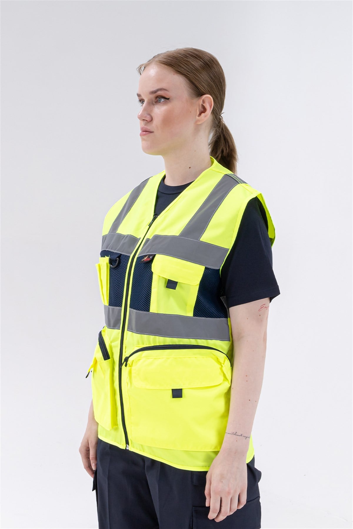 Hi-Vis Sarı Usta Yelek 