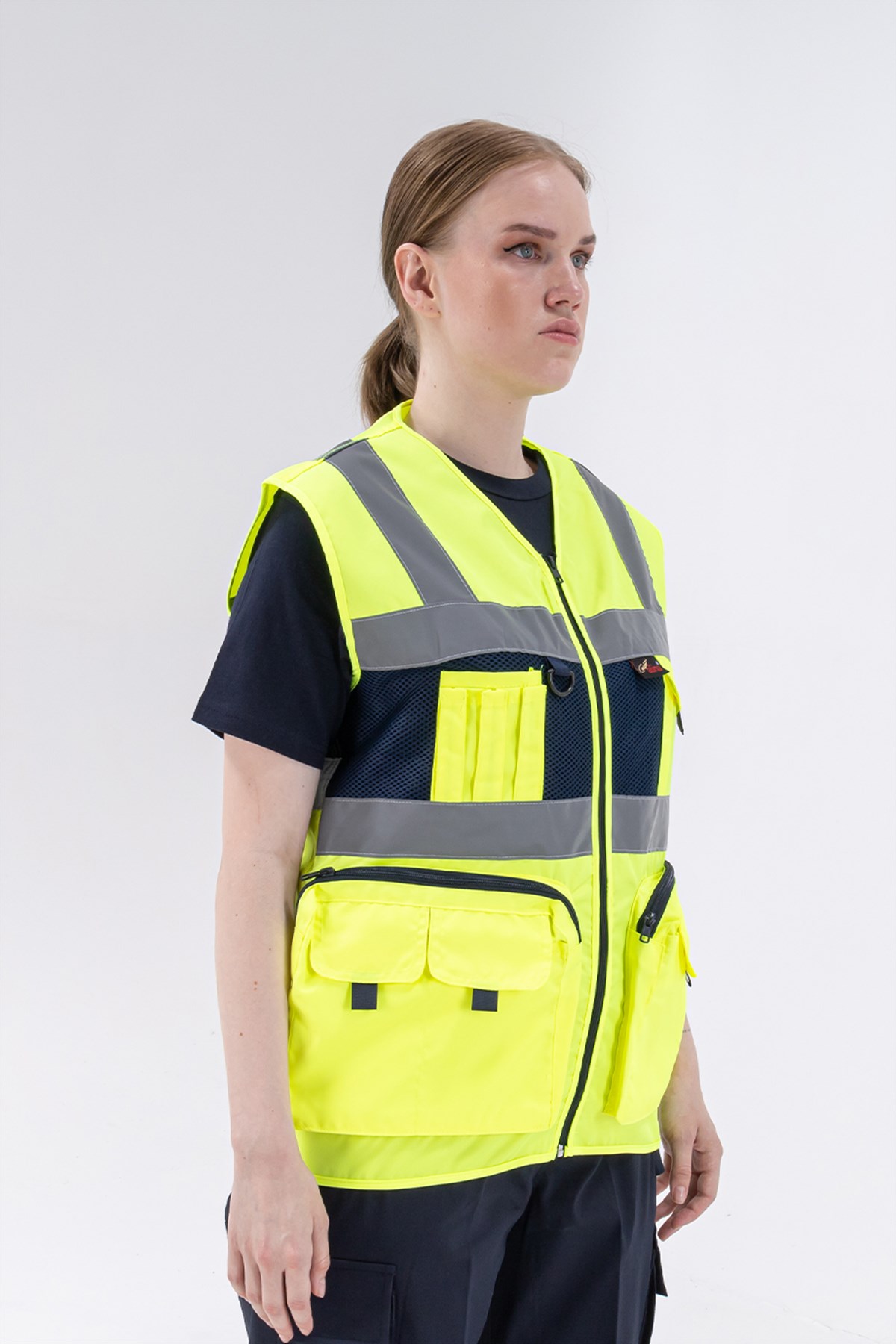 Hi-Vis Sarı Usta Yelek 