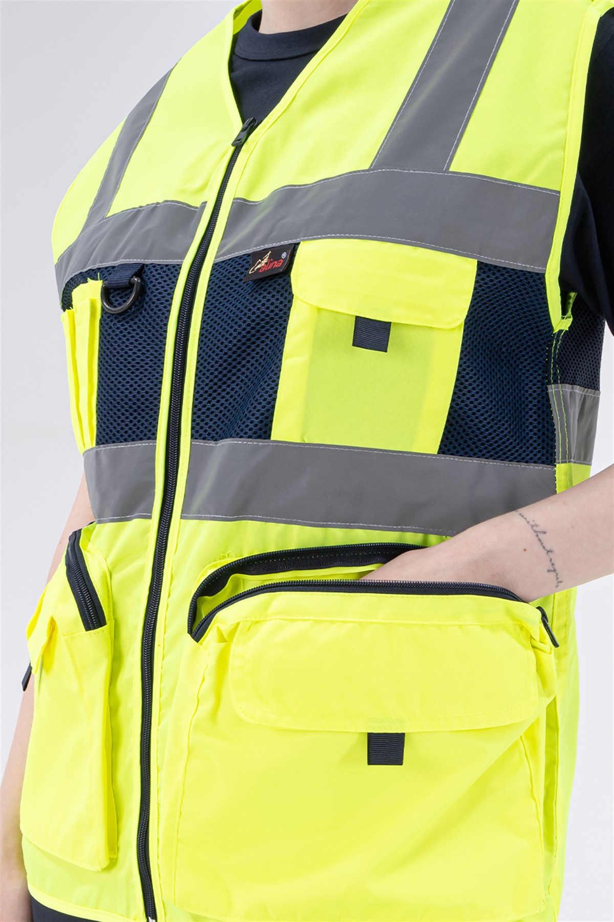 Hi-Vis Sarı Usta Yelek 