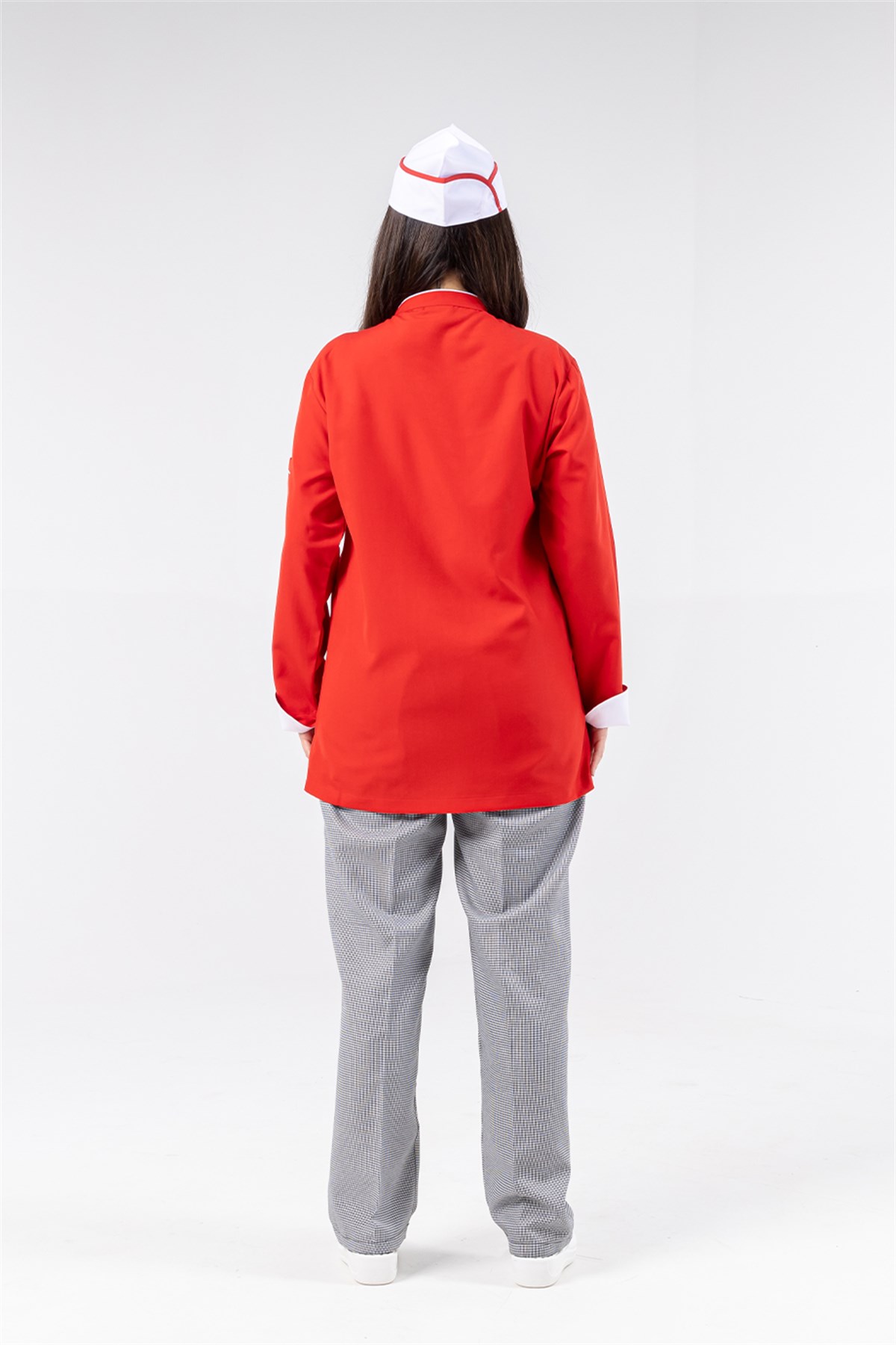 Kırmızı Aşçı Takımı (Bandanalı) 