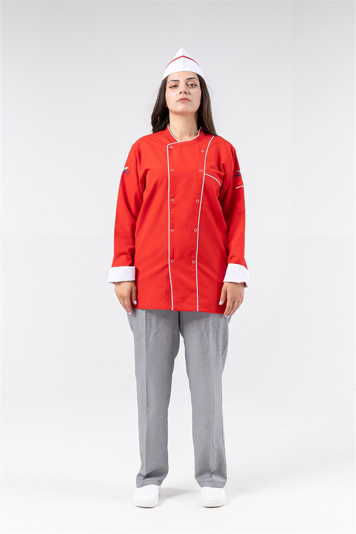 Kırmızı Aşçı Takımı (Bandanalı) 