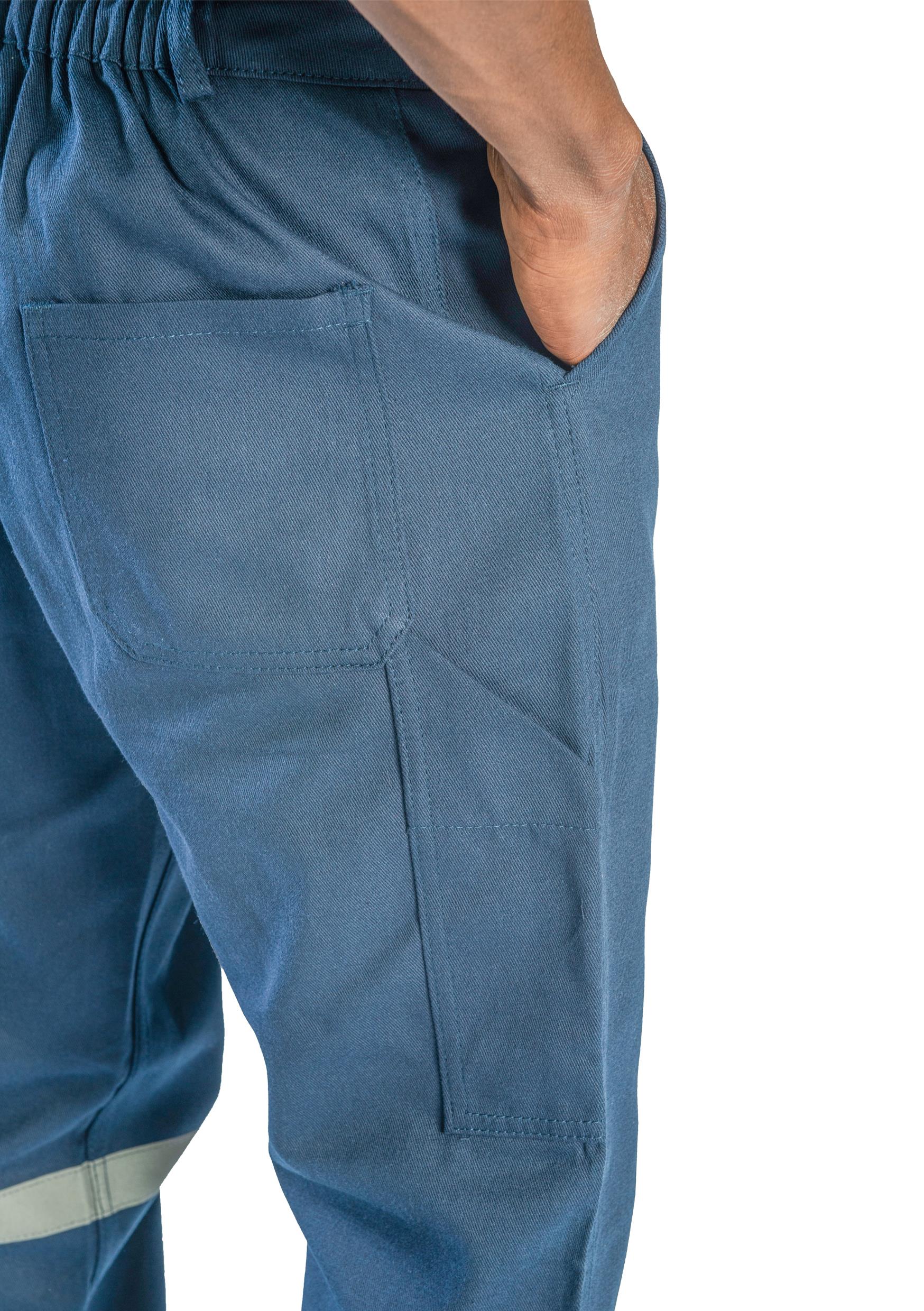 Oscarthin Trouser Navy Blue , , Work Trouser