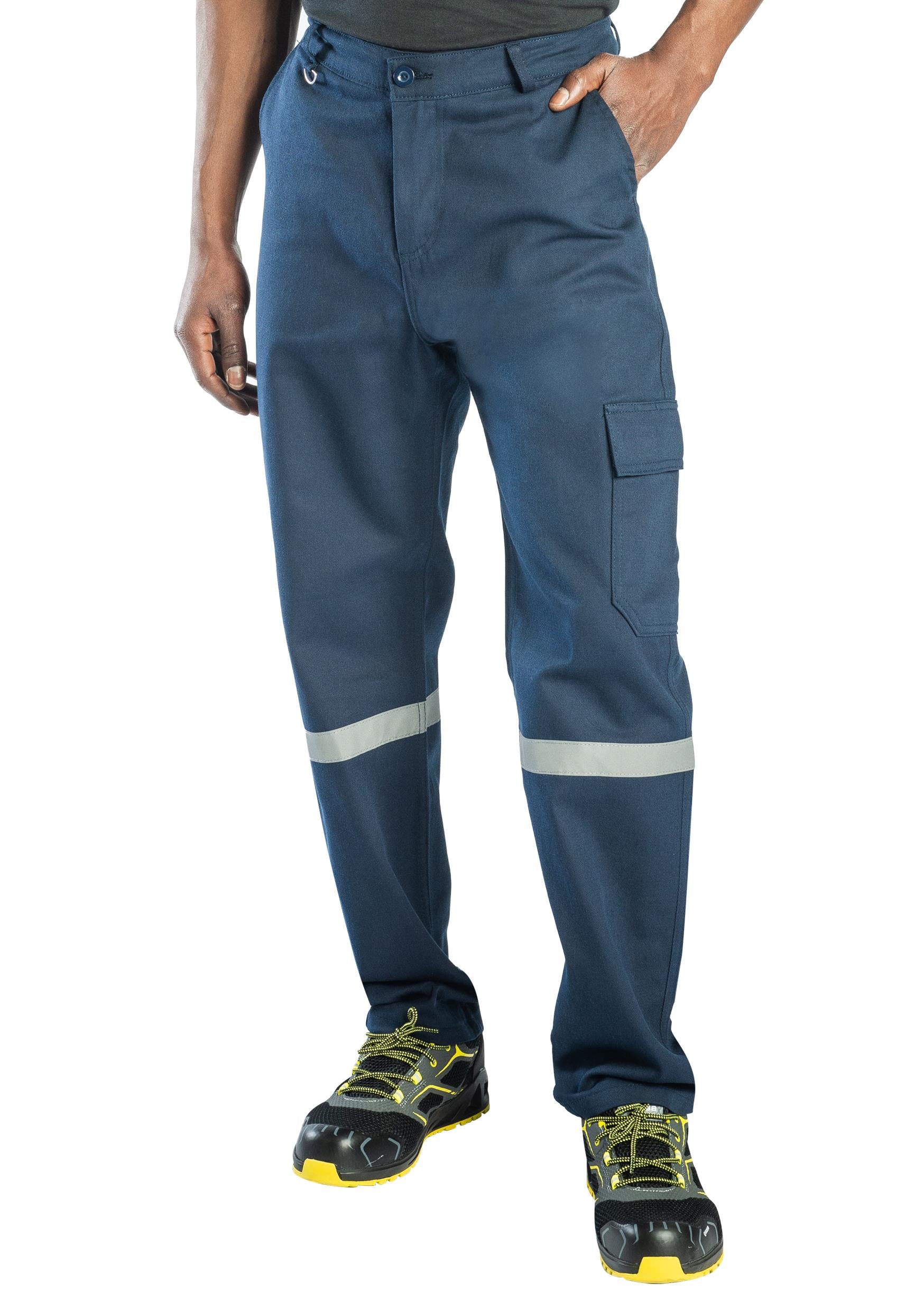 Oscarthin Trouser Navy Blue , , Work Trouser