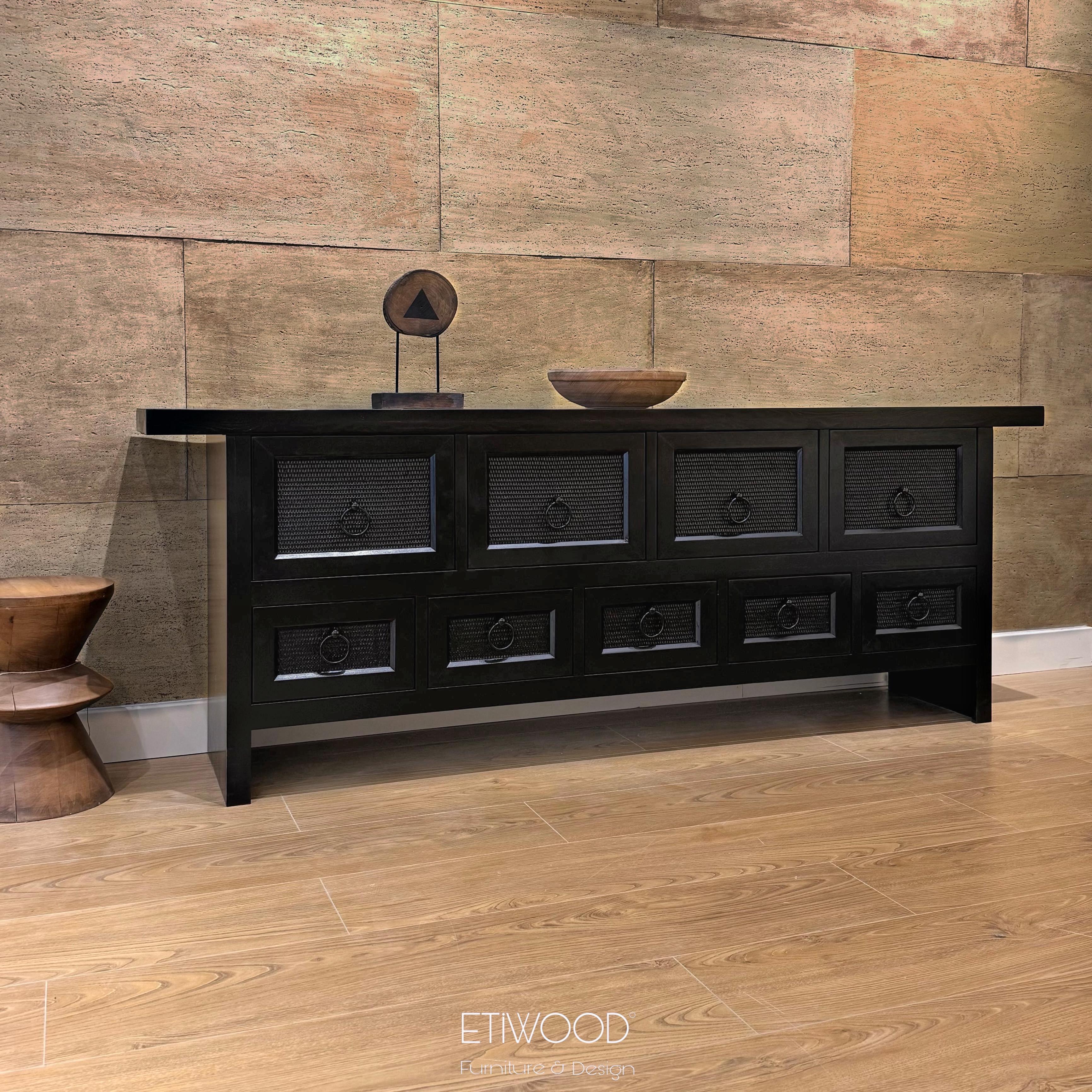 Etiwood Cassette Hazeranlı Konsol/Büfe Etiwood Cassette Hazeranlı Konsol/Büfe Ahşap Konsol Takımları Etiwood Cassette Hazeranlı Konsol/Büfe 