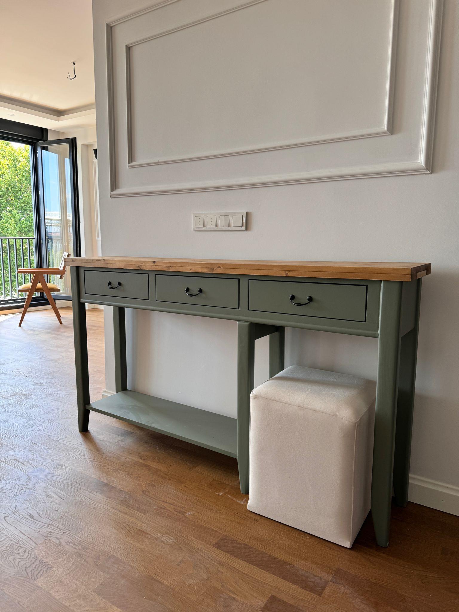 Etiwood Retro Dresuar  Etiwood Retro Dresuar  Ahşap Konsol Takımları Etiwood Retro Dresuar  